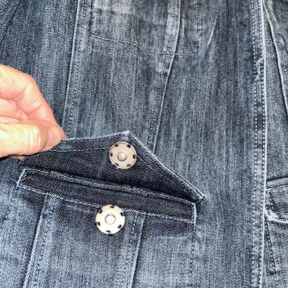 SIGRID OLSEN | Jean Jacket Women’s size 8 with Lining - Picture 5 of 16